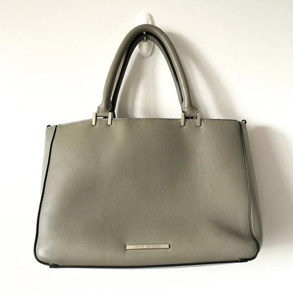 Steve Madden Leather Quilted Purse Bag w/ Card  Wallet - Picture 2 of 8